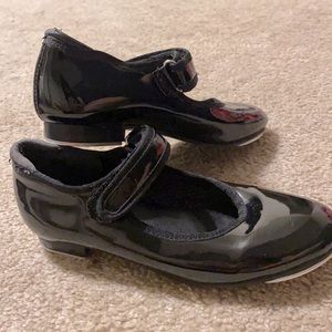 Tap dance shoes. A Little peeling